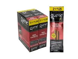 [Q-2058-16] GAME CIGARILLOS 2/$1.29 (Red Ruby)