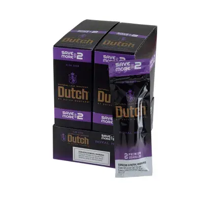 [Q-1778-10] DUTCH MASTERS 2/$1.29 30PK (Royal Haze)