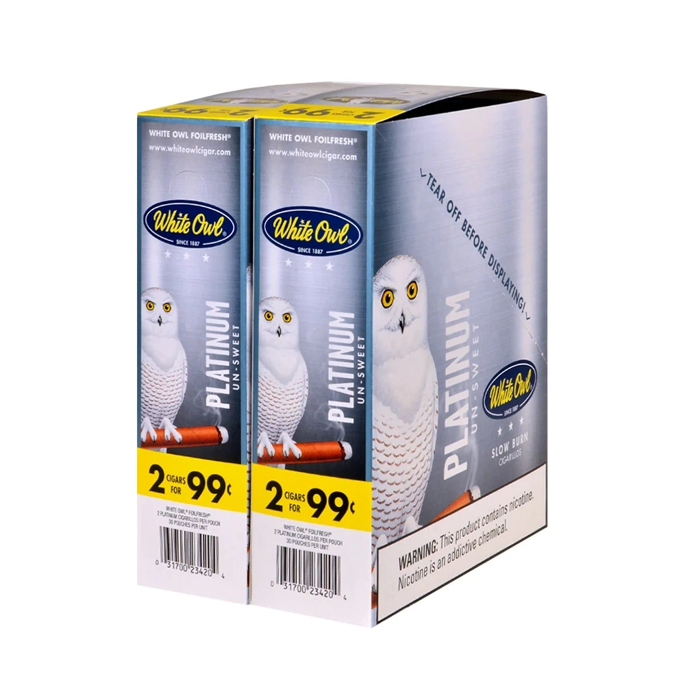 [Q-4007-12] WHITE OWL 2/.99 30/2PK (Platinum)