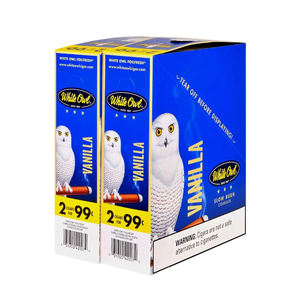 [Q-4007-11] WHITE OWL 2/.99 30/2PK (Vanilla)