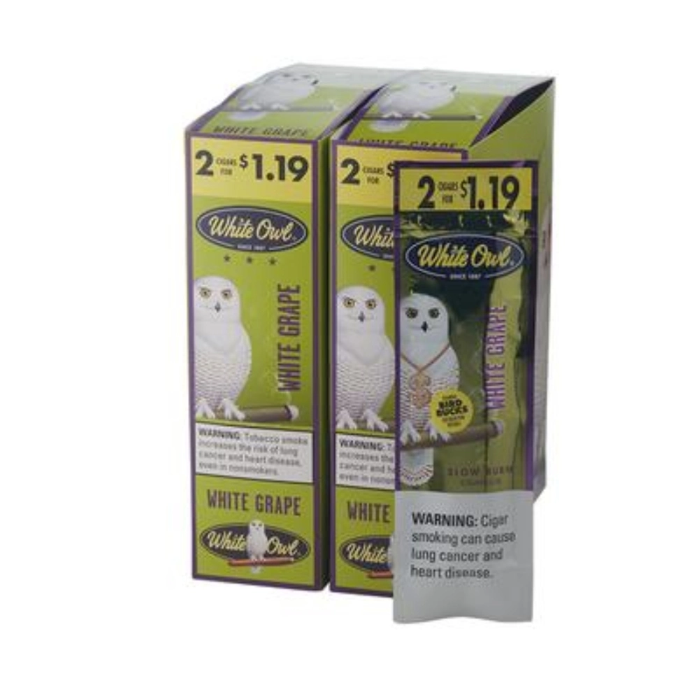 [Q-4008-04] WHITE OWL 2/1 30/2PK (White Grape)