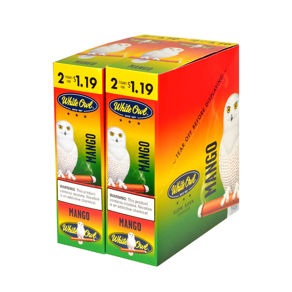 [Q-4009-02] WHITE OWL 2/1.19 30/2PK (Mango)