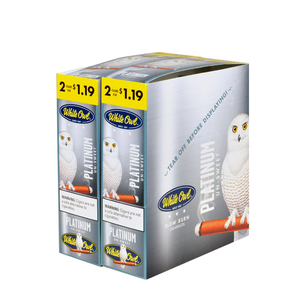 [Q-4009-03] WHITE OWL 2/1.19 30/2PK (Platinum)