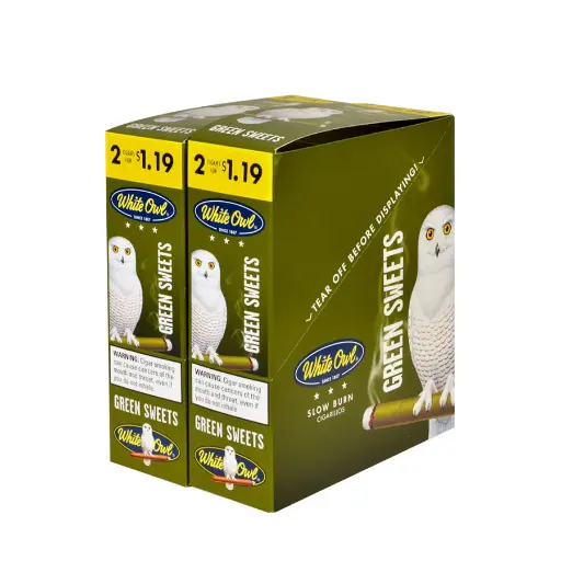 [Q-4009-06] WHITE OWL 2/1.19 30/2PK (Green Sweet)