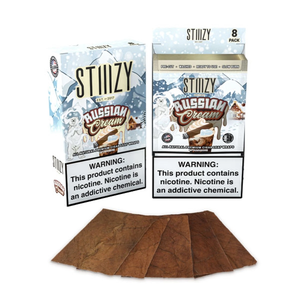 STIIIZY - PREMIUM ALL NATURAL LEAF WRAPS 5CT