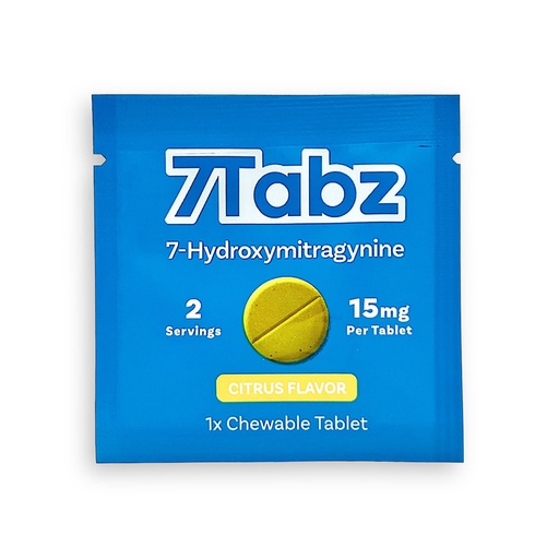 [Q-1198-02] 7TABZ PURE EXTRACT TABLETS | 15MG 1CT (Citrus)