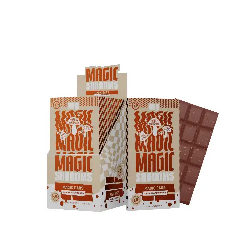 [Q-4361-01] MY MAGIC MUSHROOM CHOCOLATE 6 PER BOX  (Chocolate Crunch)