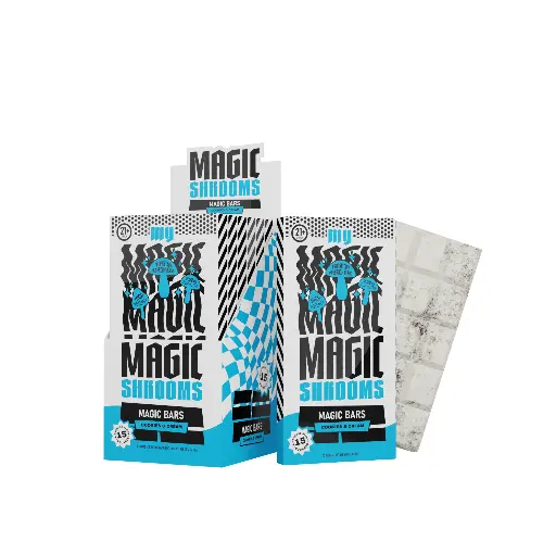 [Q-4361-02] MY MAGIC MUSHROOM CHOCOLATE 6 PER BOX  (Cookies & Cream)