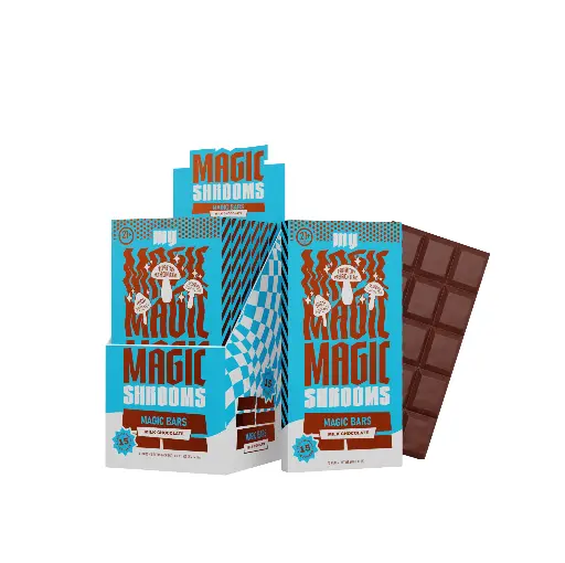 [Q-4361-03] MY MAGIC MUSHROOM CHOCOLATE 6 PER BOX  (Milk Chocolate)