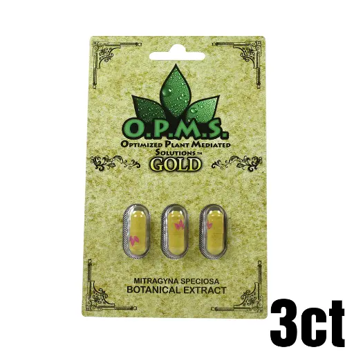 [Q-3028-04] OPMS EXTRACT SHOT/CAPSULES (Gold Capsules 3PK)