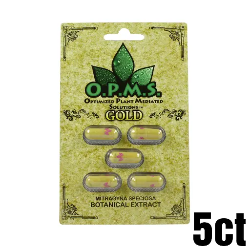 [Q-3028-05] OPMS EXTRACT SHOT/CAPSULES (Gold Capsules 5PK)