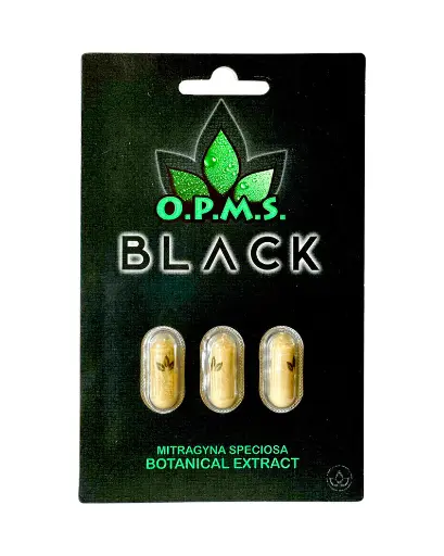 [Q-3028-07] OPMS EXTRACT SHOT/CAPSULES (Black Capsules 3PK)