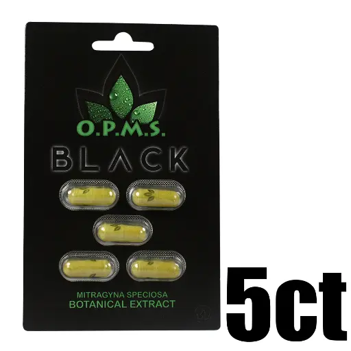 [Q-3028-08] OPMS EXTRACT SHOT/CAPSULES (Black Capsules 5PK)