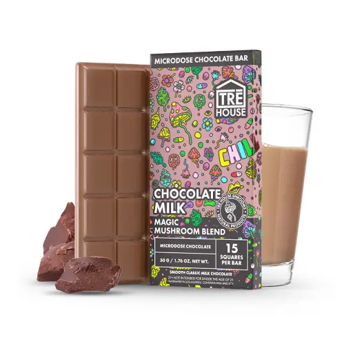 [Q-4351-01] MAGIC MUSHROOMS CHOCOLATE BAR (Chocolate milk)