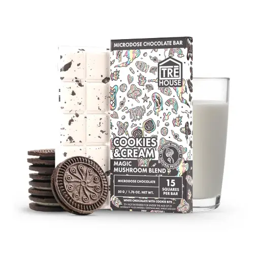 [Q-4351-02] MAGIC MUSHROOMS CHOCOLATE BAR (Cookies & Cream)