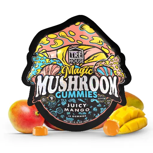 TRE HOUSE MUSHROOM GUMMIES (Juicy Mango)