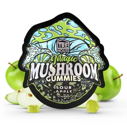 TRE HOUSE MUSHROOM GUMMIES (Sour Apple)