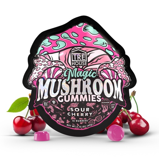 TRE HOUSE MUSHROOM GUMMIES (Sore Cherry)