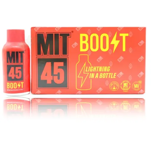 [Q-2863-03] MIT 45 EXTRACT (Boost Natural Lemon Lime Display of 12CT)