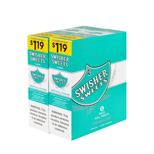 [Q-3644-04] SWISHER SWEET 2/1.19 30/2PK (Tropical Fusion)