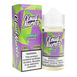 [Q-1625-38] CLOUD NURDZ 100ML (6mg, Apple Grape)