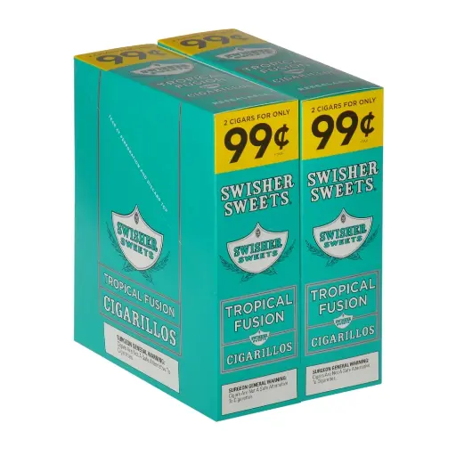 [Q-3643-05] SWISHER SWEET 2/$.99 30/2PK (Tropical Fusion)