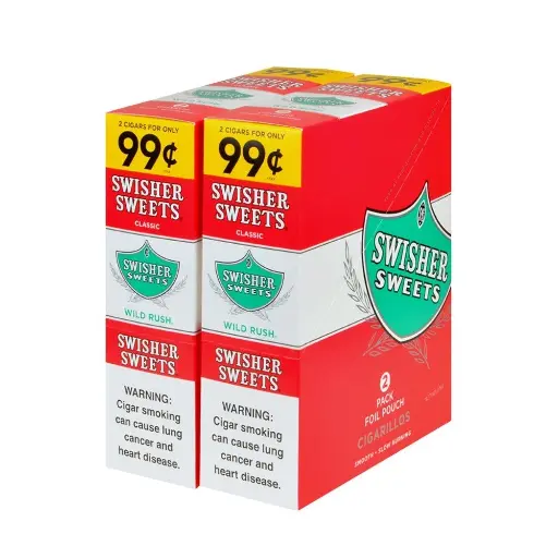 [Q-3643-06] SWISHER SWEET 2/$.99 30/2PK (Wild Rush)