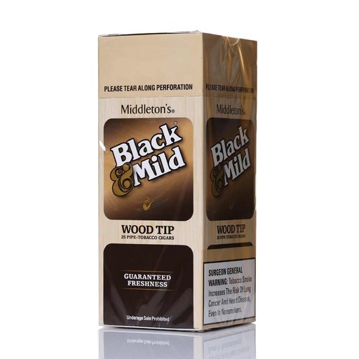 [Q-1402-01] BLACK & MILD WOOD TIP  (original)