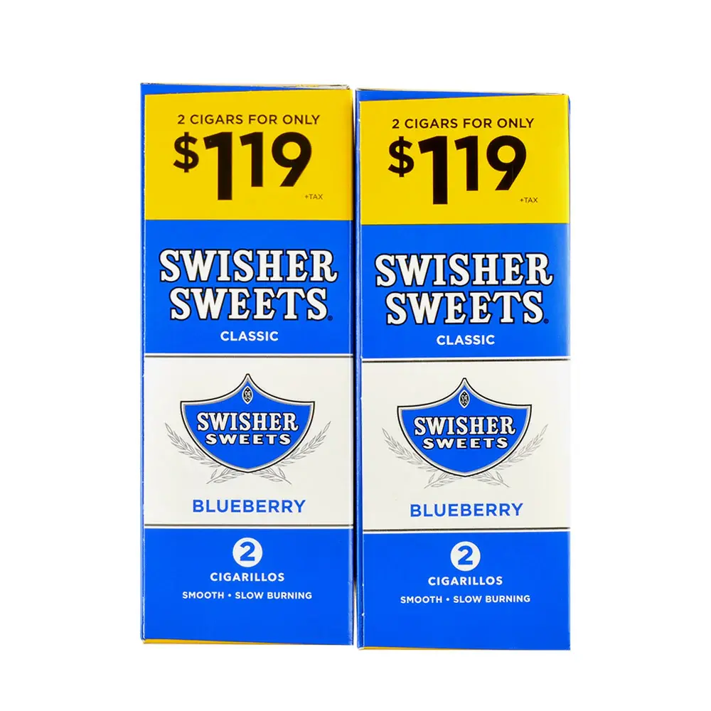 [Q-3644-08] SWISHER SWEET 2/1.19 30/2PK (Blueberry)