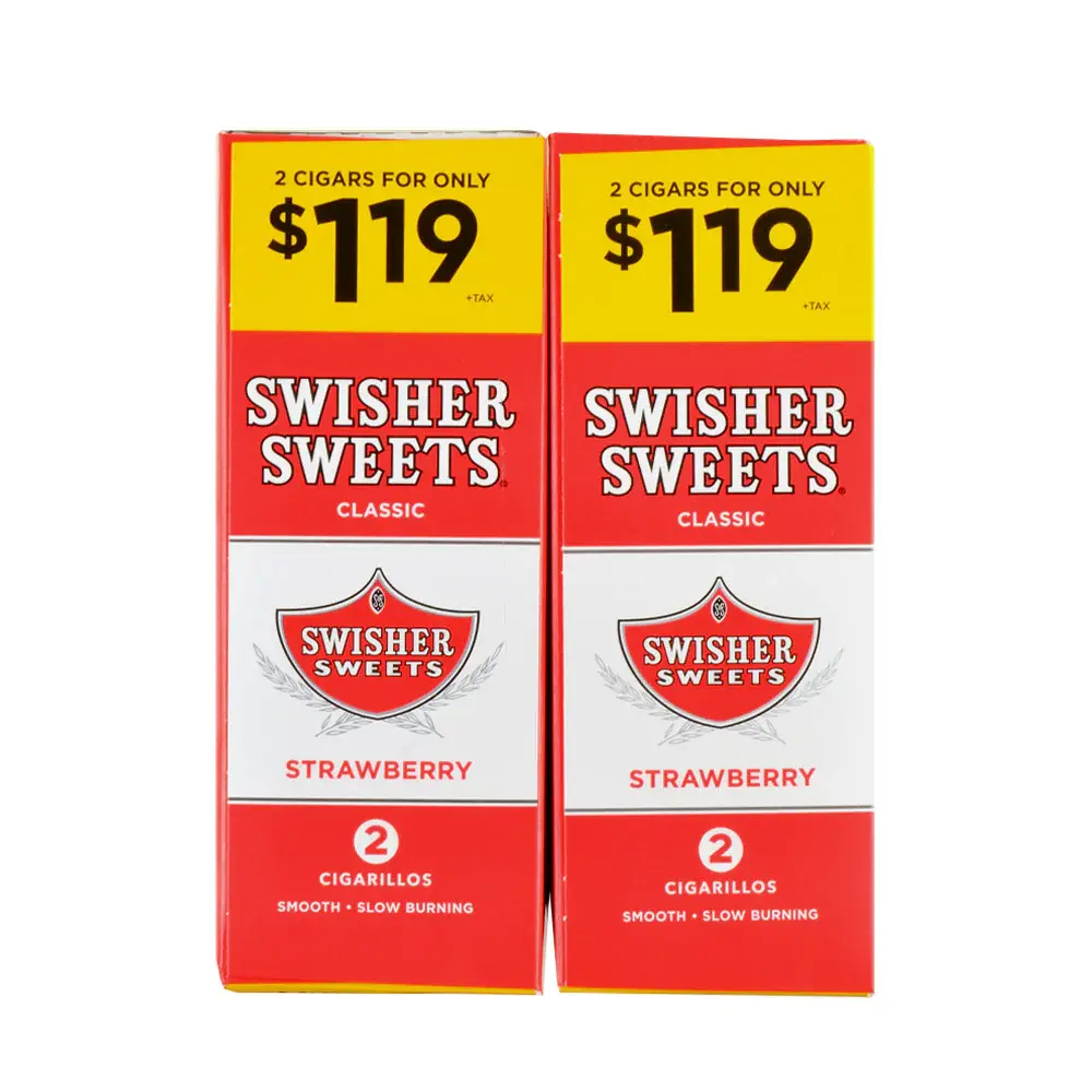 [Q-3644-13] SWISHER SWEET 2/1.19 30/2PK (Strawberry)