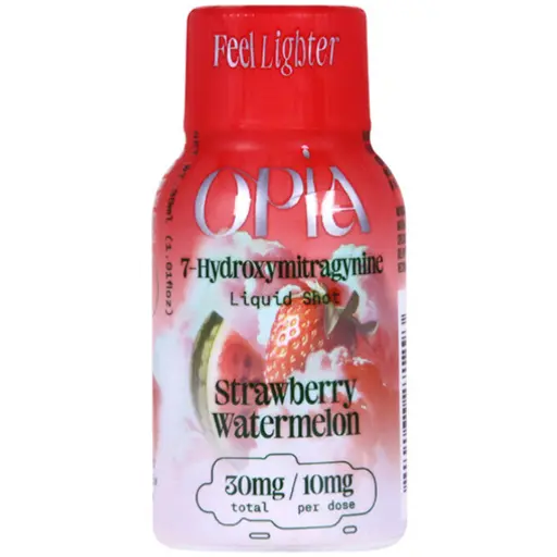 [Q-3023-03] OPIA 7-HYDROXYMITRAGYNINE SHOT 30MG BOX OF 12 (Strawberry Watermelon)