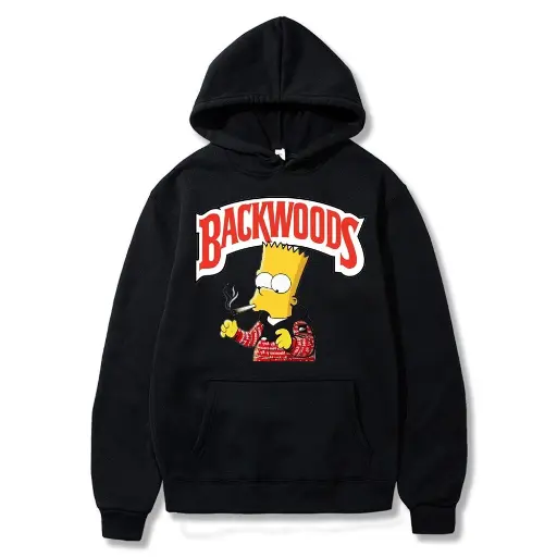 [Q-2567-03] HOODIE MIX COLOR MIX SIZE   (BART SIMPSON)