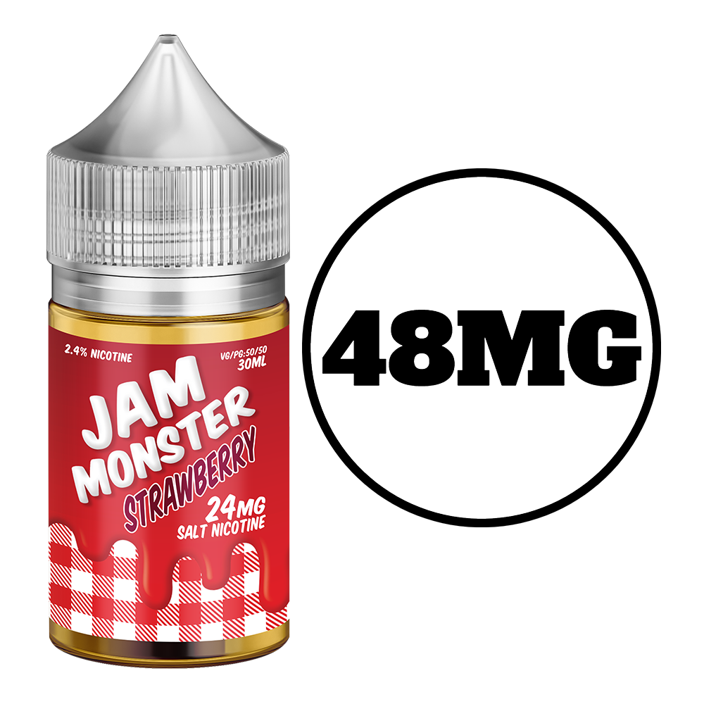 [Q-2650-02] JAM MONSTER SALT 30ML (48MG, Strawberry)