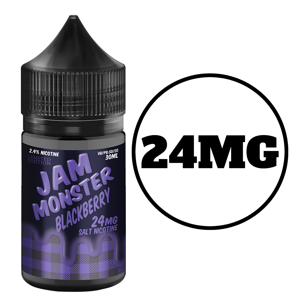 [Q-2650-09] JAM MONSTER SALT 30ML (24MG, Raspberry)