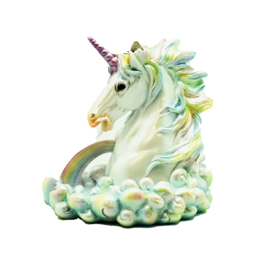 [Q-1939-16] FANTASY GIFT INCENSE BURNER  (UNICORN BACK FLOW)