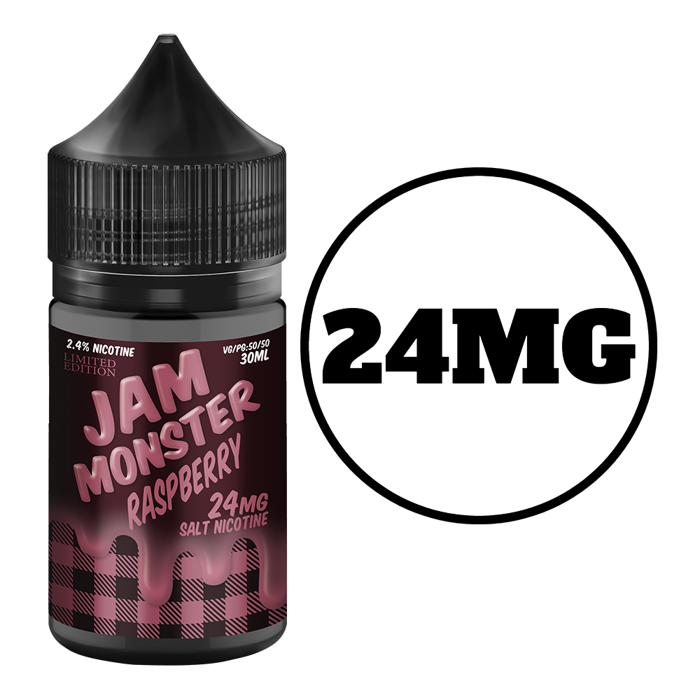 [Q-2650-11] JAM MONSTER SALT 30ML (24MG, Blueberry)