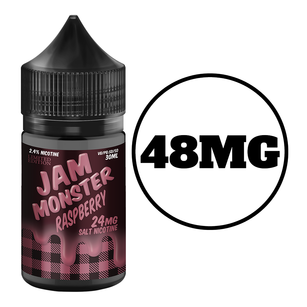 [Q-2650-12] JAM MONSTER SALT 30ML (48MG, Blueberry)