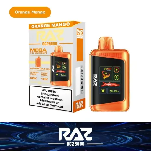 [Q-3206-01] RAZ DC25000 DISPOSABLE 16ML FALL EDITION (Orange Mango)