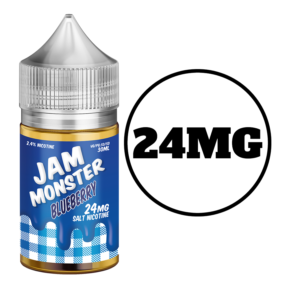 [Q-2650-13] JAM MONSTER SALT 30ML (24MG, Grape)