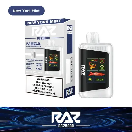 [Q-3206-03] RAZ DC25000 DISPOSABLE 16ML FALL EDITION (New York Mint)