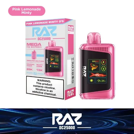 [Q-3206-04] RAZ DC25000 DISPOSABLE 16ML FALL EDITION (PNIK LEMONADE MINTY O'S)