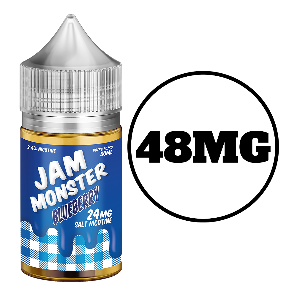 [Q-2650-14] JAM MONSTER SALT 30ML (48MG, Grape)