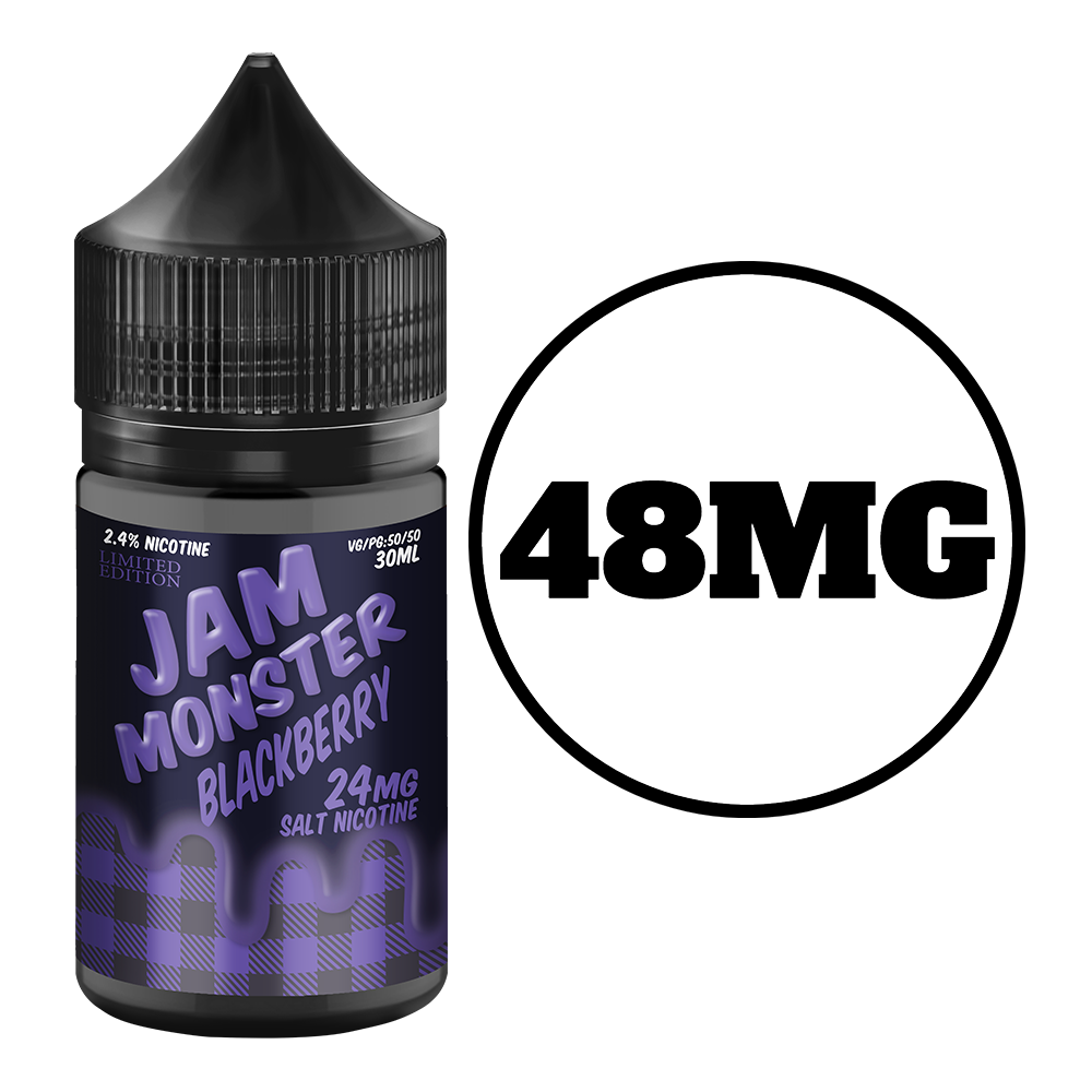 [Q-2650-07] JAM MONSTER SALT 30ML (24MG, Mixed Berry)