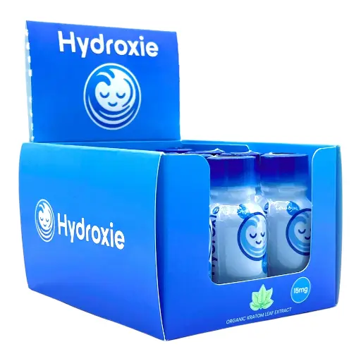 [Q-2631-04] HYDROXIE  SHOT 12 BOTTLE (Blue 30MG)