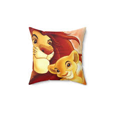 [Q-3074-12] PILLOW SMALL SIZE (LION KING)