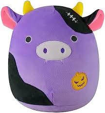 [Q-3074-05] PILLOW SMALL SIZE (PURPLE COW)