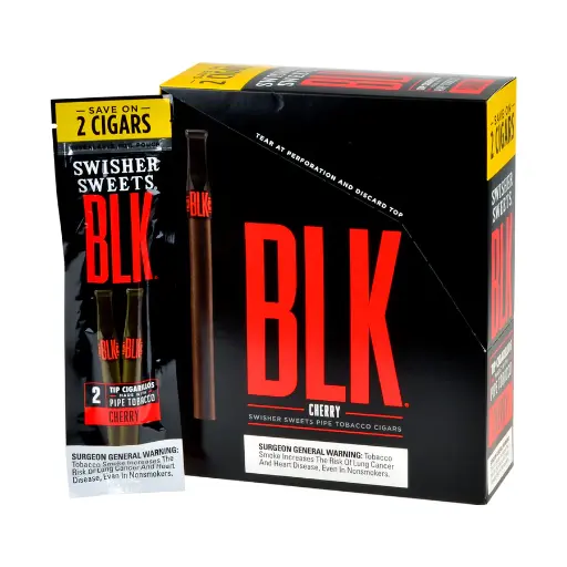 [Q-3646-02] SWISHER SWEET BLK 15 Pack 2 Cigarillo for $1.49 (Cherry)