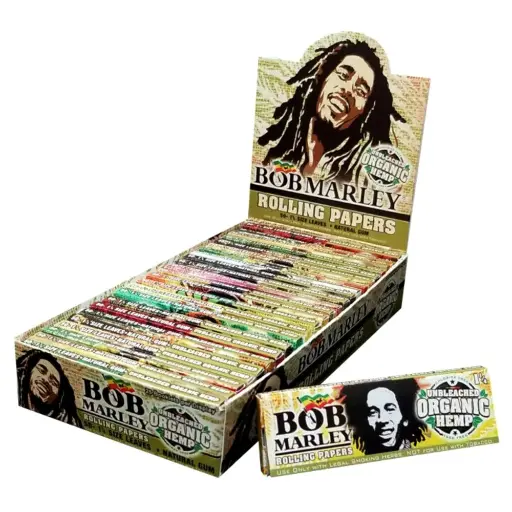 [Q-1492-04] BOB MARLEY PAPERS (ORGANIC HEMP 1 1/4 SIZE)