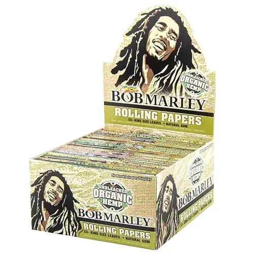 [Q-1492-03] BOB MARLEY PAPERS (ORGANIC HEMP KING SIZE)