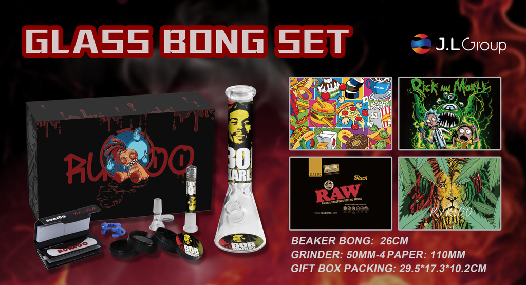 Glass bong set 2